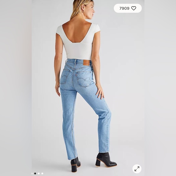 Levi’s 70’s High Slim Straight Jeans - Picture 3 of 16